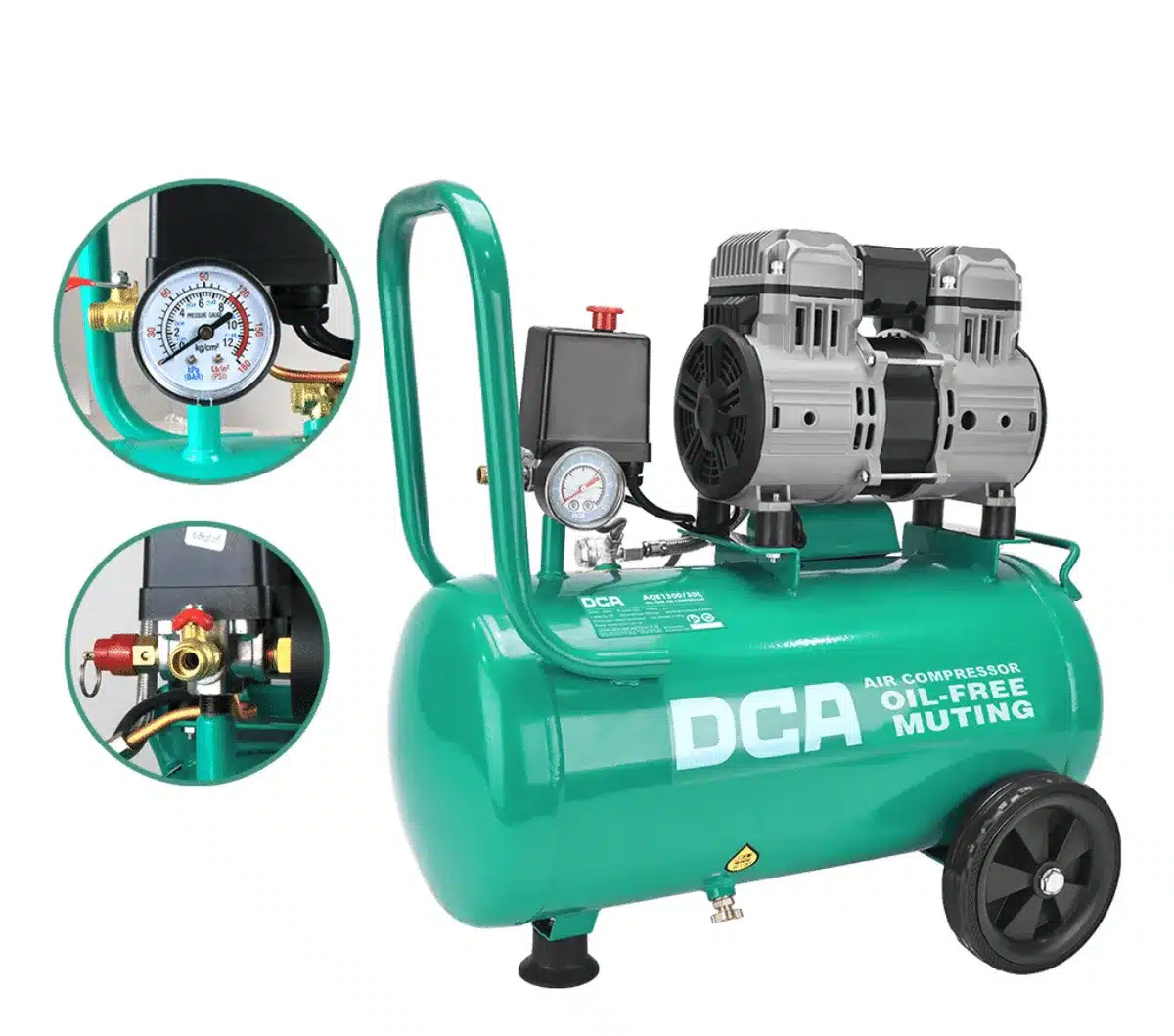 DCA | Compresora de Aire | 30L 1300W