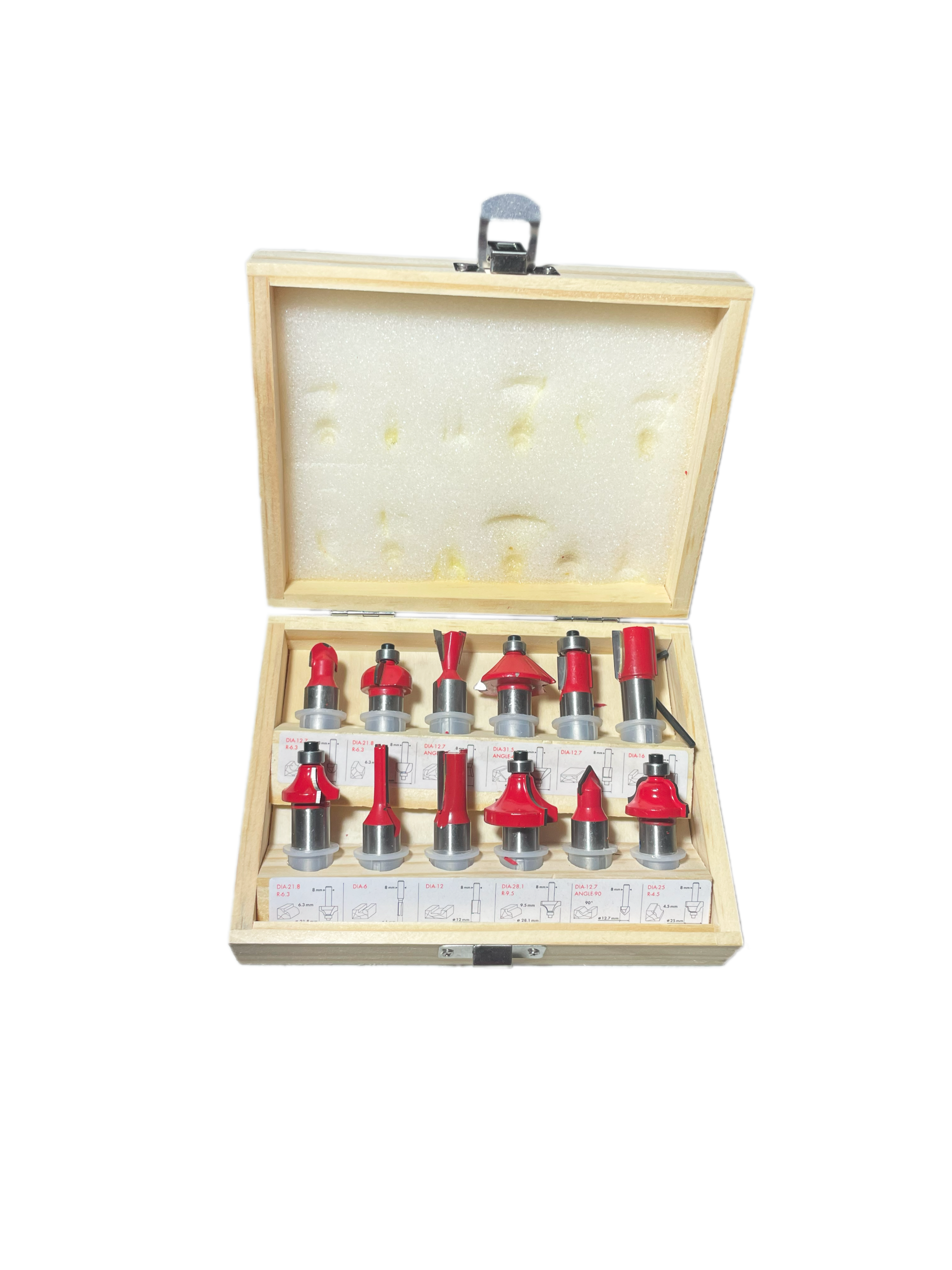 Juego de Fresas para Ruteadora