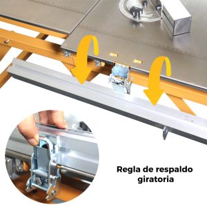Mini Escuadradora | MJ 09BG 3000W | Corte en 45°