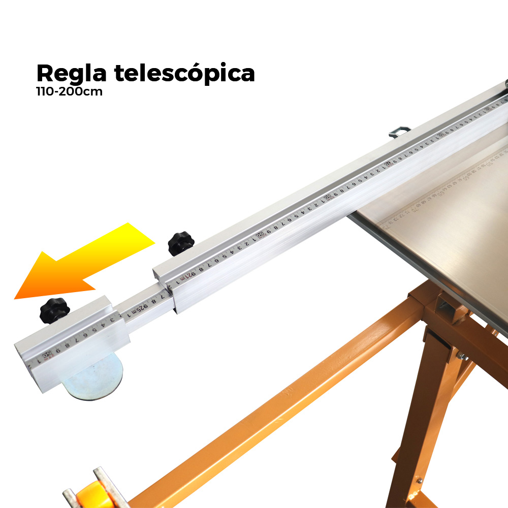 Mini Escuadradora | MJ 09BG 3000W | Corte en 45°