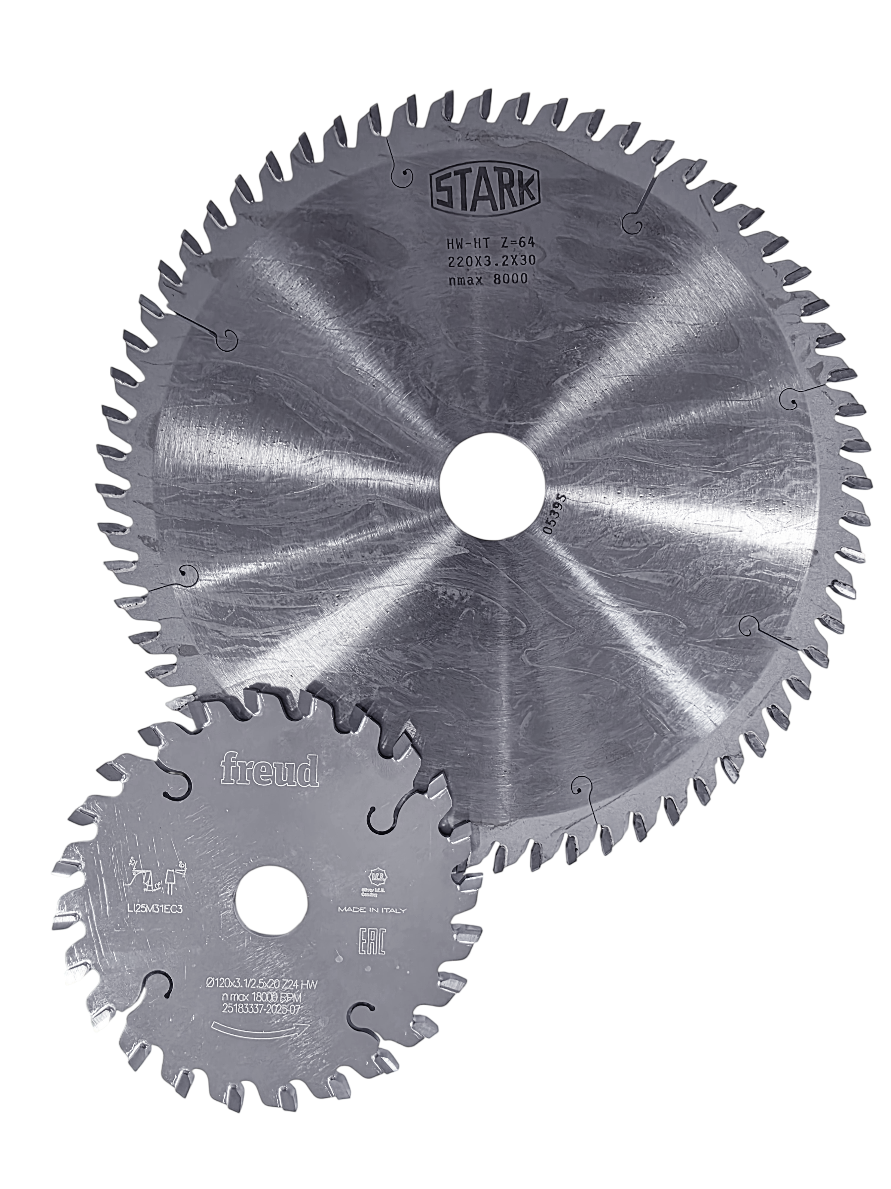Juego de Discos STARK + FREUD | (8.5" y 5")