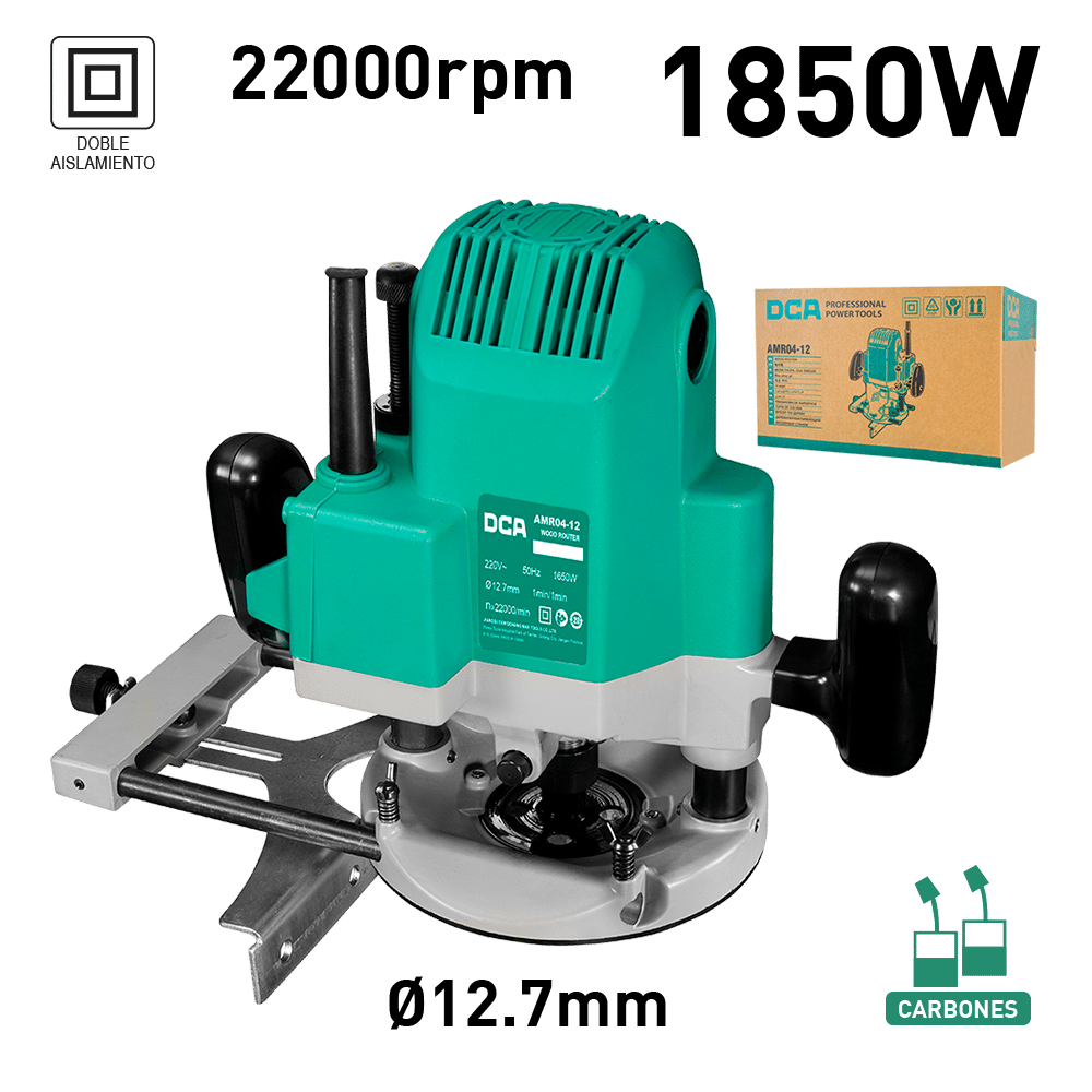 DCA | Ruteadora de Mesa 1850W | AMR04-12